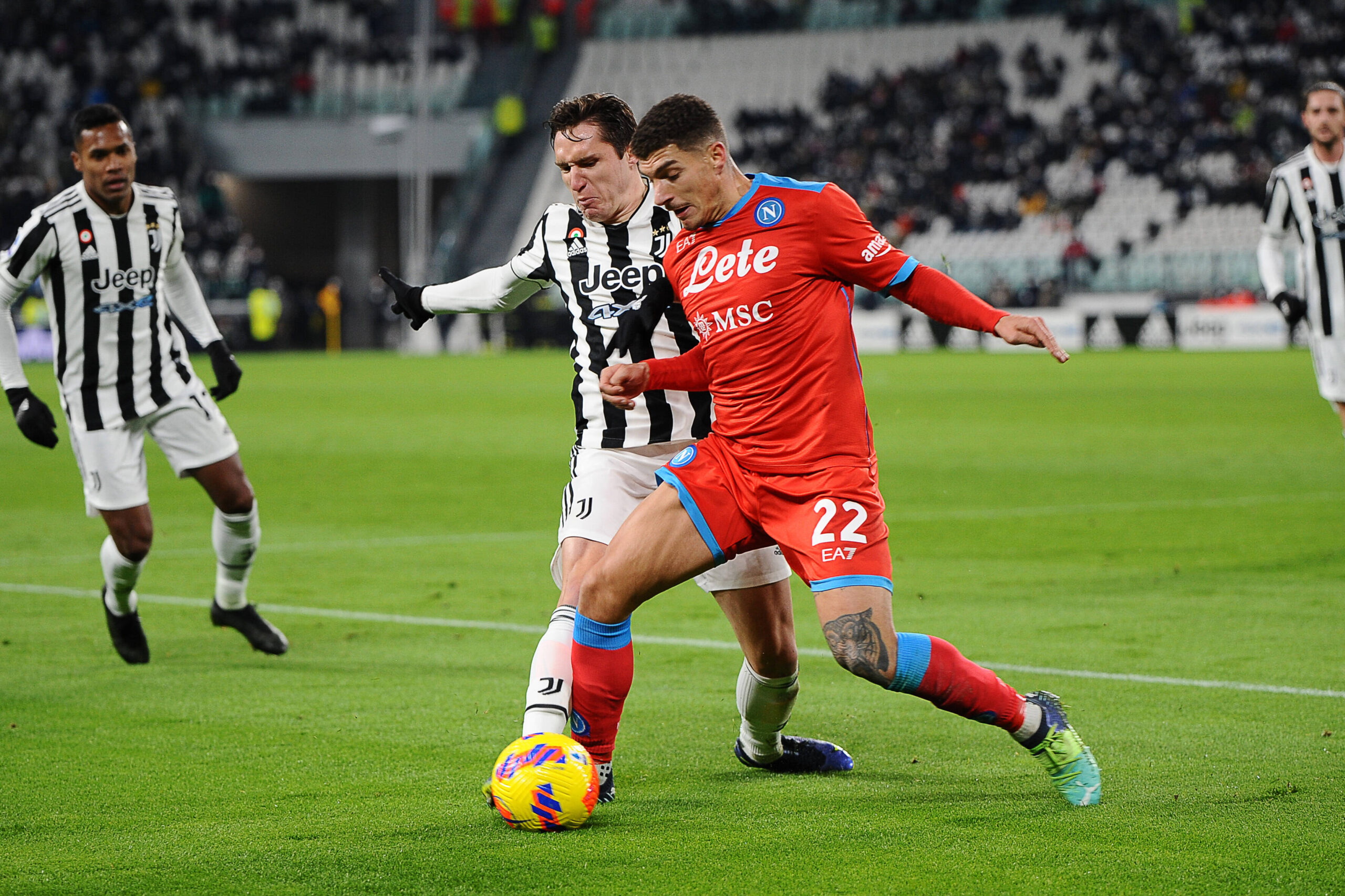 Juventus Turin gegen den SSC Neapel