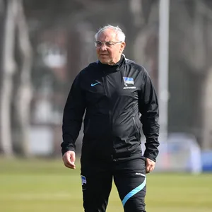 Felix Magath beim Training