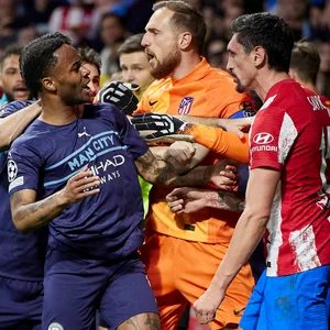 Auseinandersetzung im Champions-League-Rückspiel zwischen Manchester City und Atletico Madrid