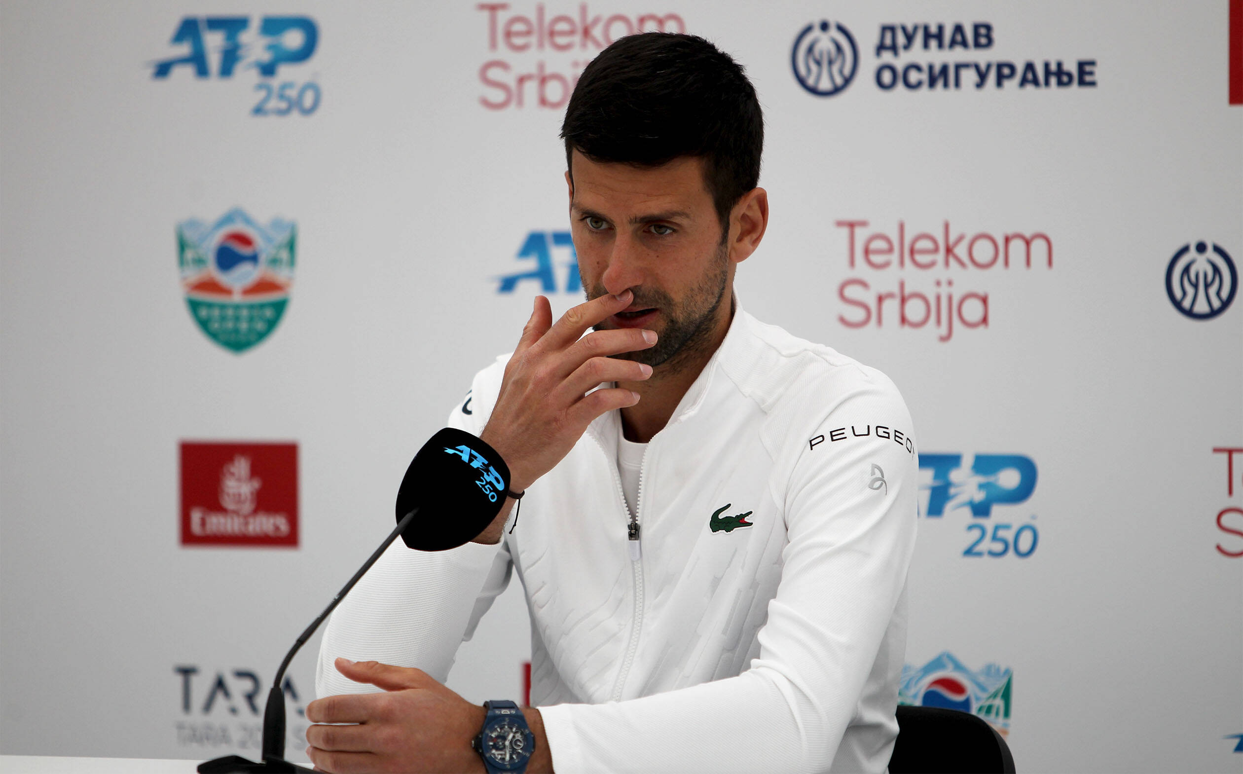 Novak Djokovic im Interview