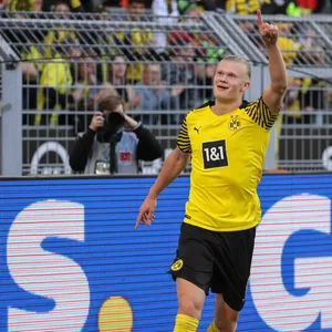 Erling Haaland beim Torjubel