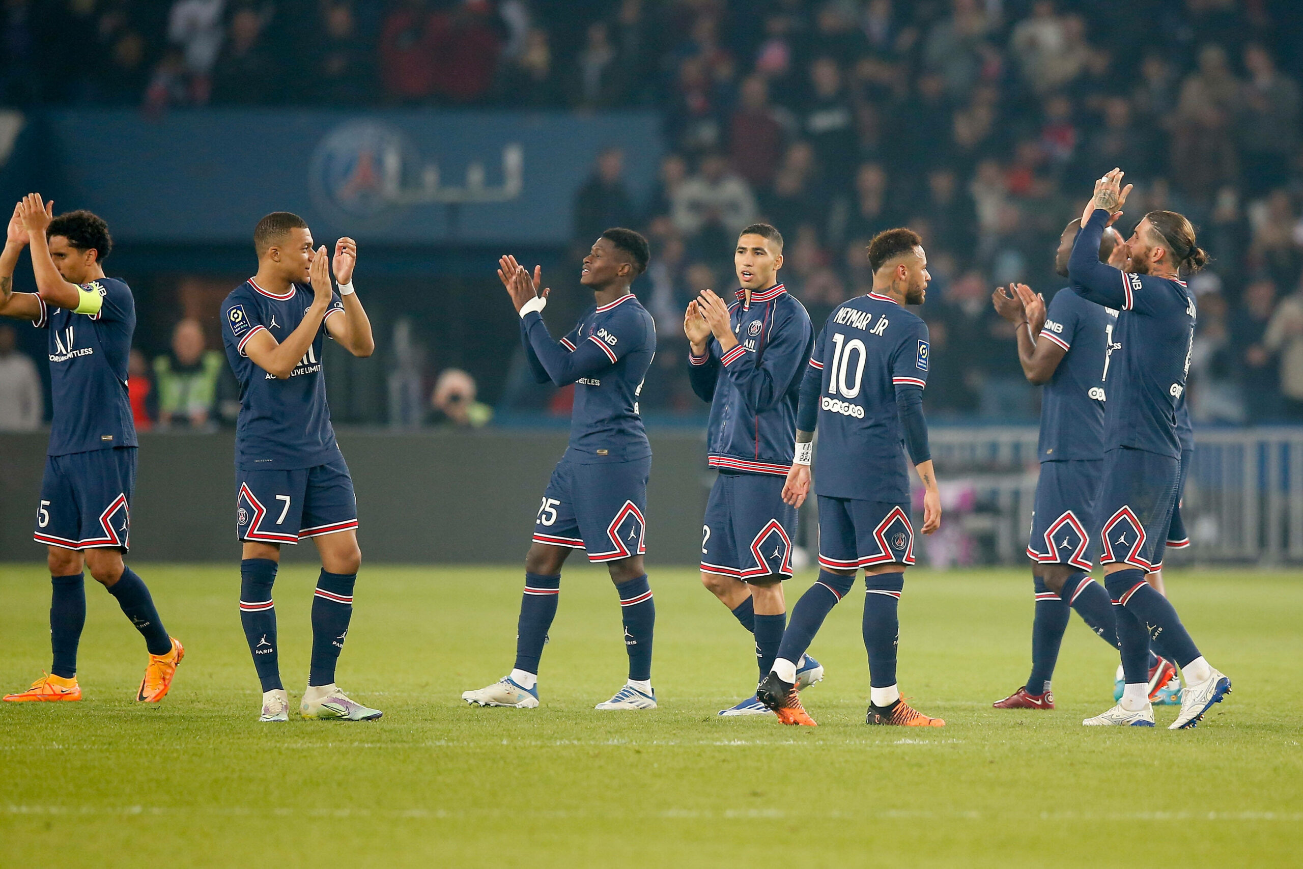 Paris Saint-Germain feiert die Meisterschaft