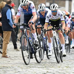 Straßenweltmeister Julian Alaphilippe beim Frühjahrsklassiker Lüttich-Bastogne-Lüttich
