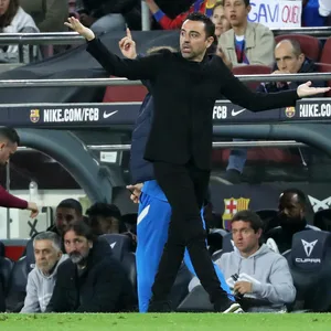 Wütend und auch ein bisschen ratlos: Barcelonas Trainer Xavi nach der nächsten Heimpleite gegen Rayo Vallecano.