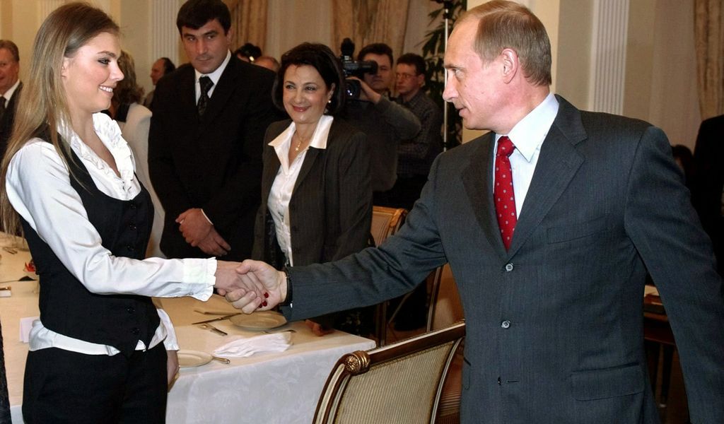 Alina Kabaeva mit Vladimir Putin