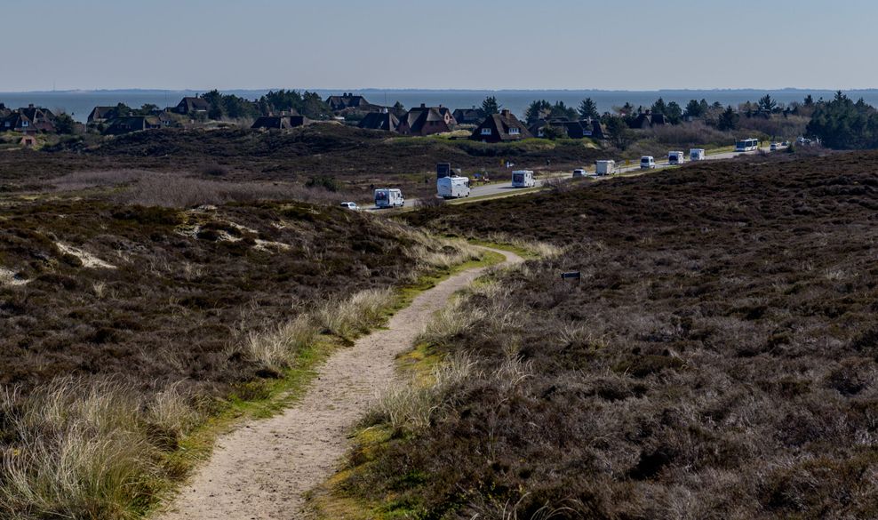 Straße auf Sylt