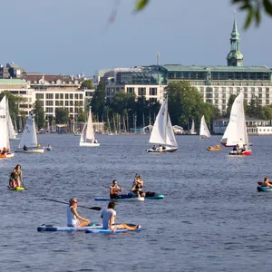 Sommer in Hamburg