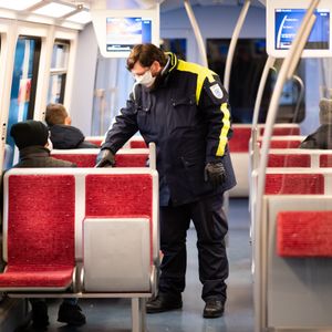 Kontrolle in U-Bahn