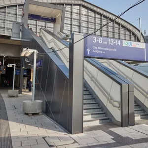 Am Hauptbahnhof gibt es mehrere Ausgänge – im Gegensatz zu vielen anderen Stationen in Hamburg.