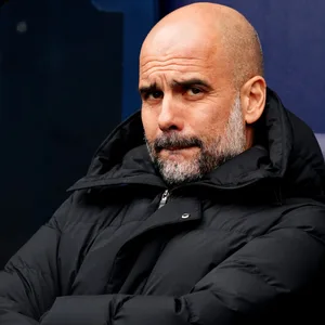 Nahaufnahme von Pep Guardiola