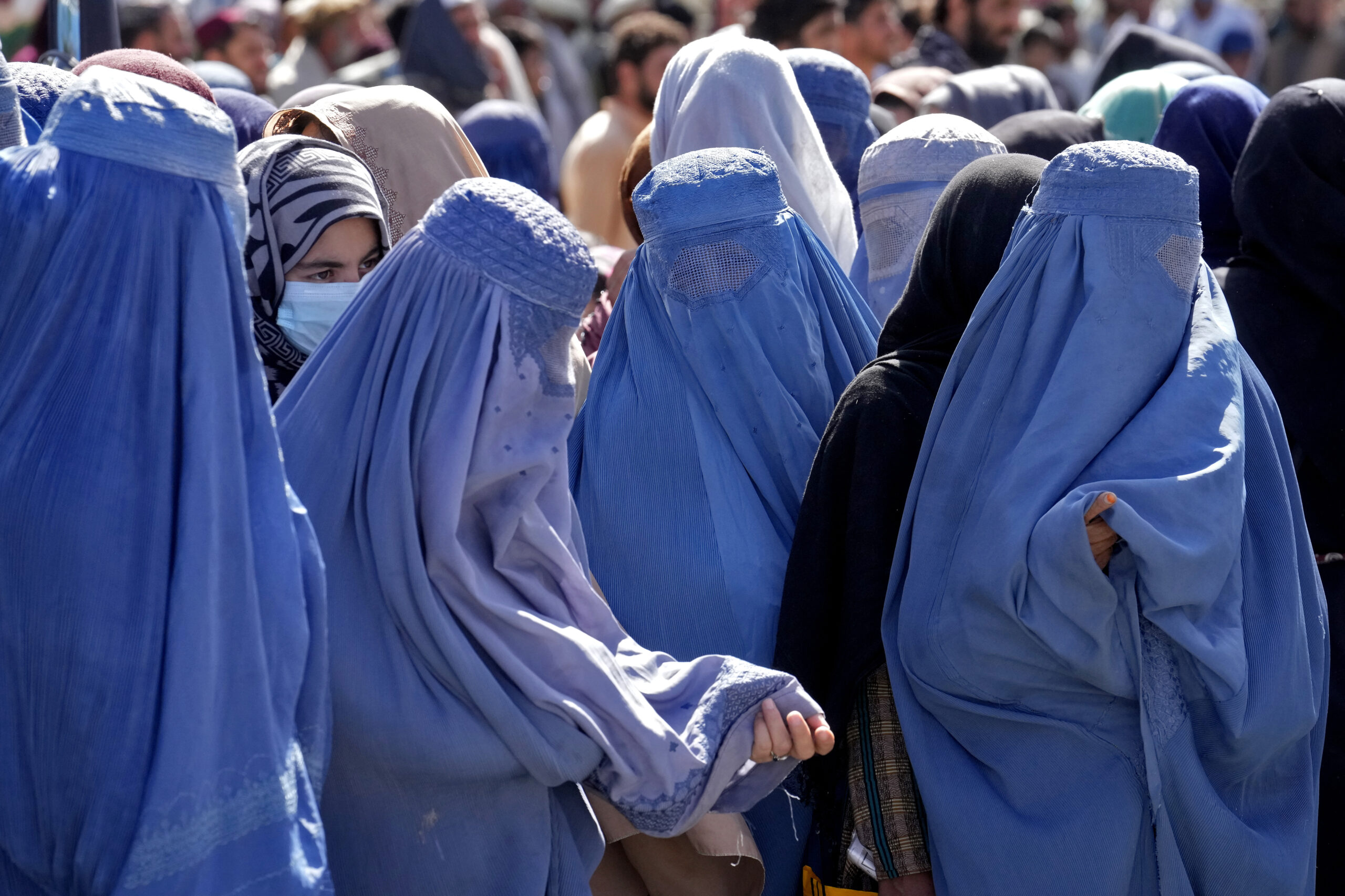 Verschleierte Frauen in Afghanistan