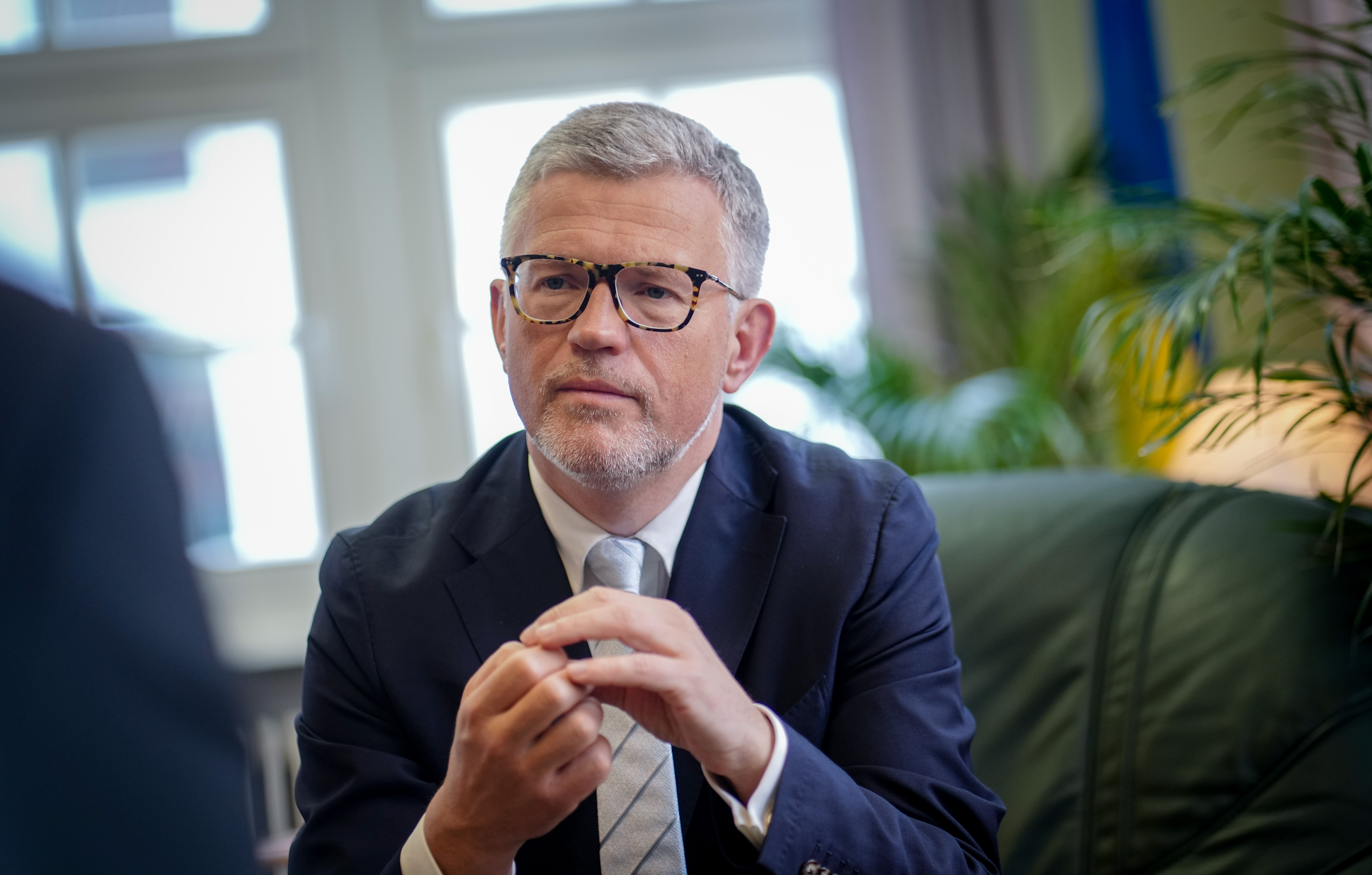 Der ukrainische Botschafter Andrij Melnyk will sich nicht bei Olaf Scholz entschuldigen. (Archivbild)