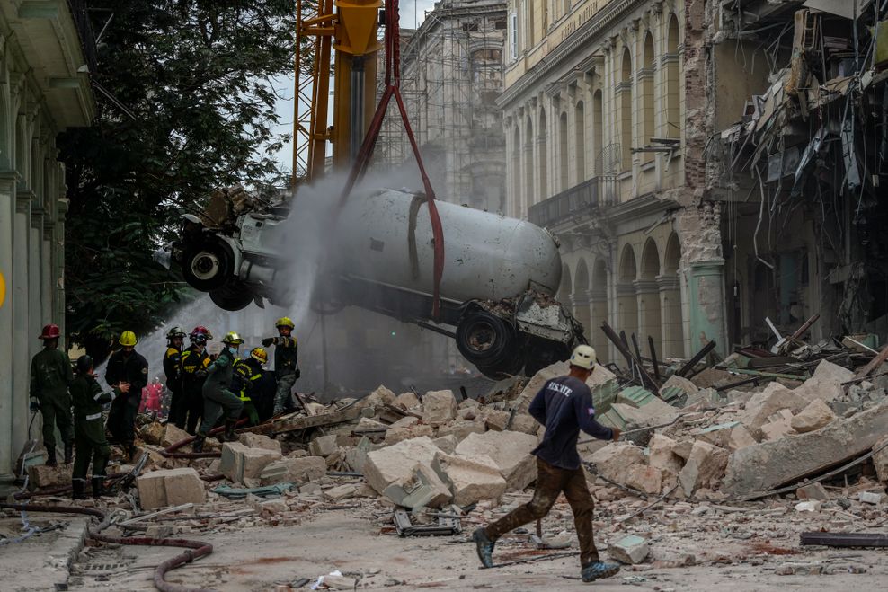 Luxushotel in Havanna bei Explosion schwer beschädigt