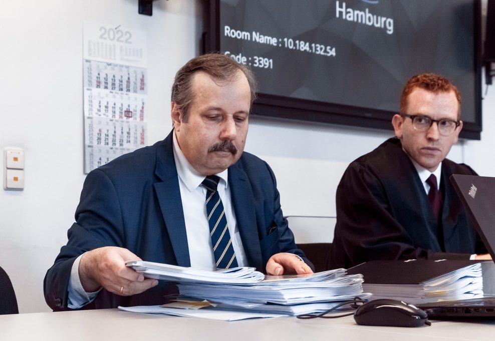 Wiesendanger und Anwalt