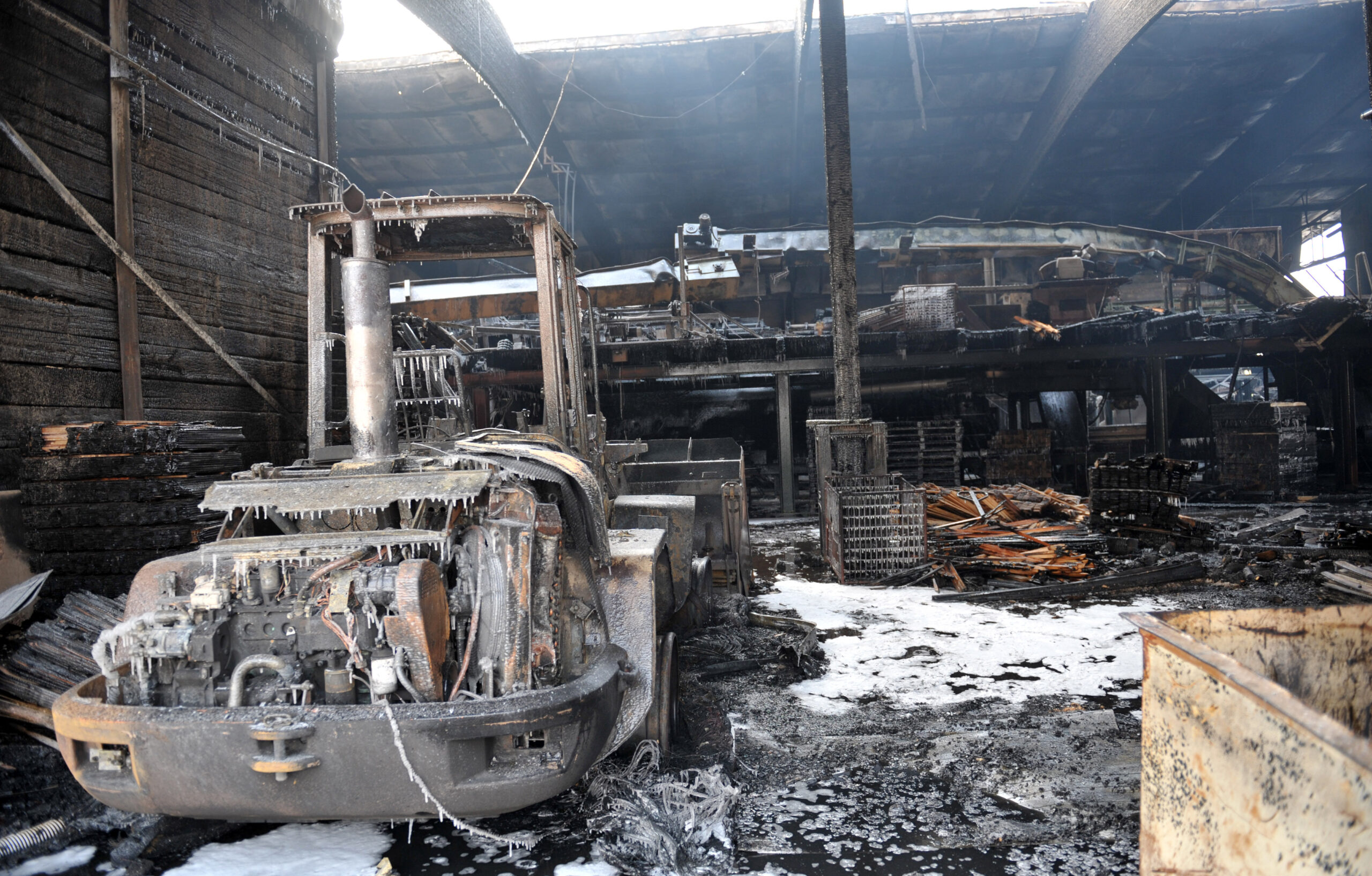 Feuer in Meldofer Druckerei – zwei arbeiter verletzt