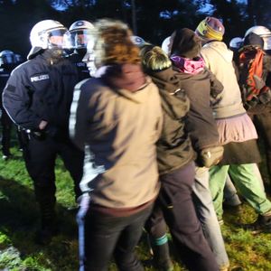 G20 Protest-Camp in Entenwerder