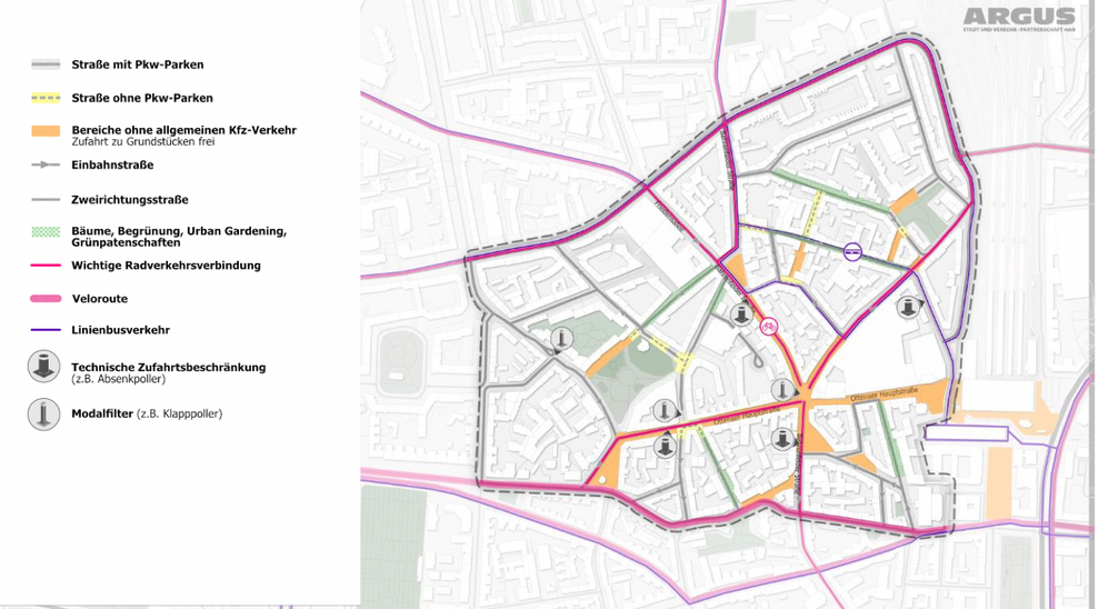 Das Planungsgebiet in Ottensen.