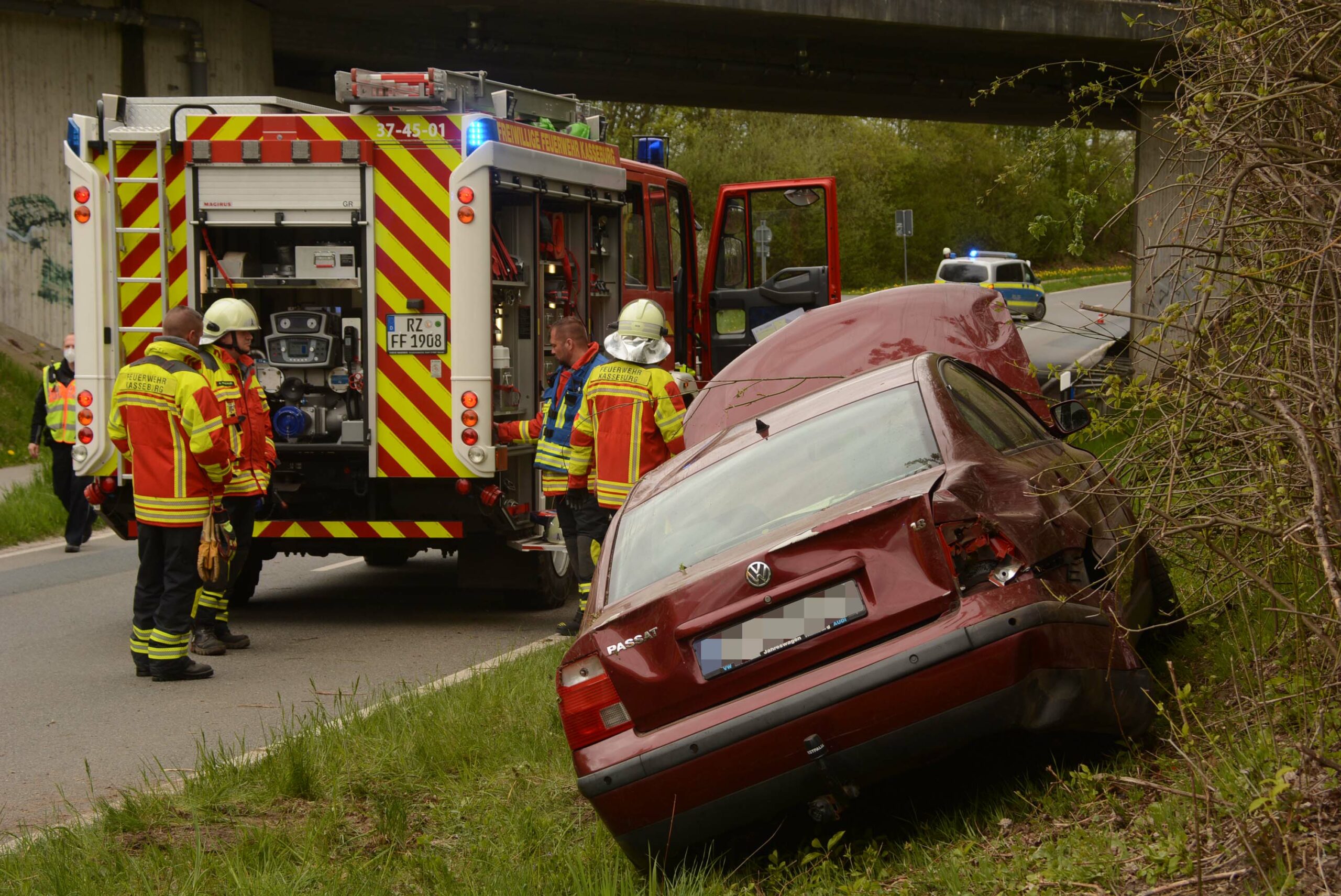 Zwei Verletzte bei Unfall in Kuddewörde – Fahrer war betrunken.