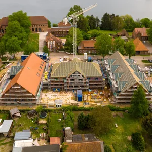 Drohnenaufnahme Seehotel Zarrentin