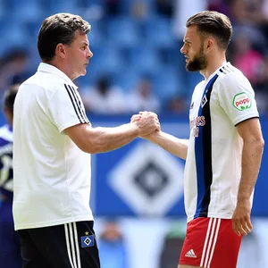 Manuel Wintzheimer und Dieter Hecking