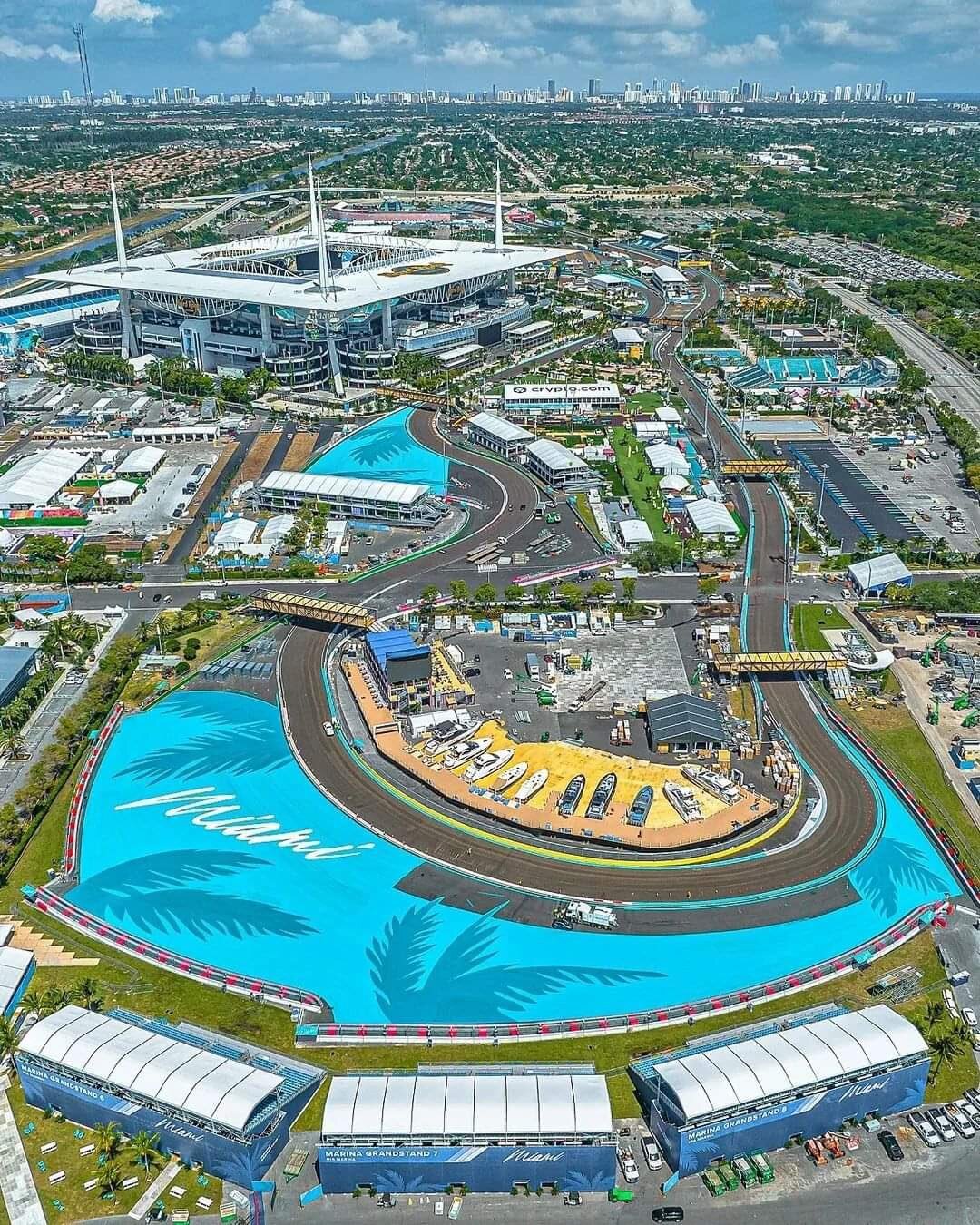 Die neue Formel 1-Strecke in Miami