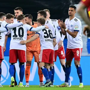Die Mannschaft des HSV.