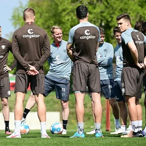 Training, St. Pauli
