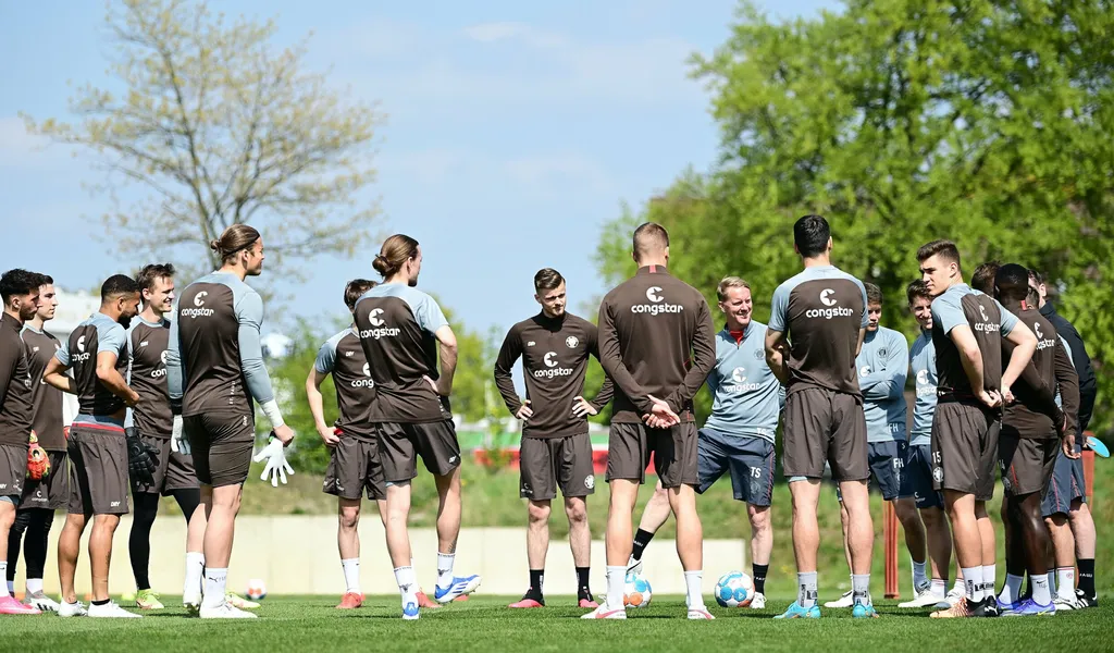 Training, St. Pauli