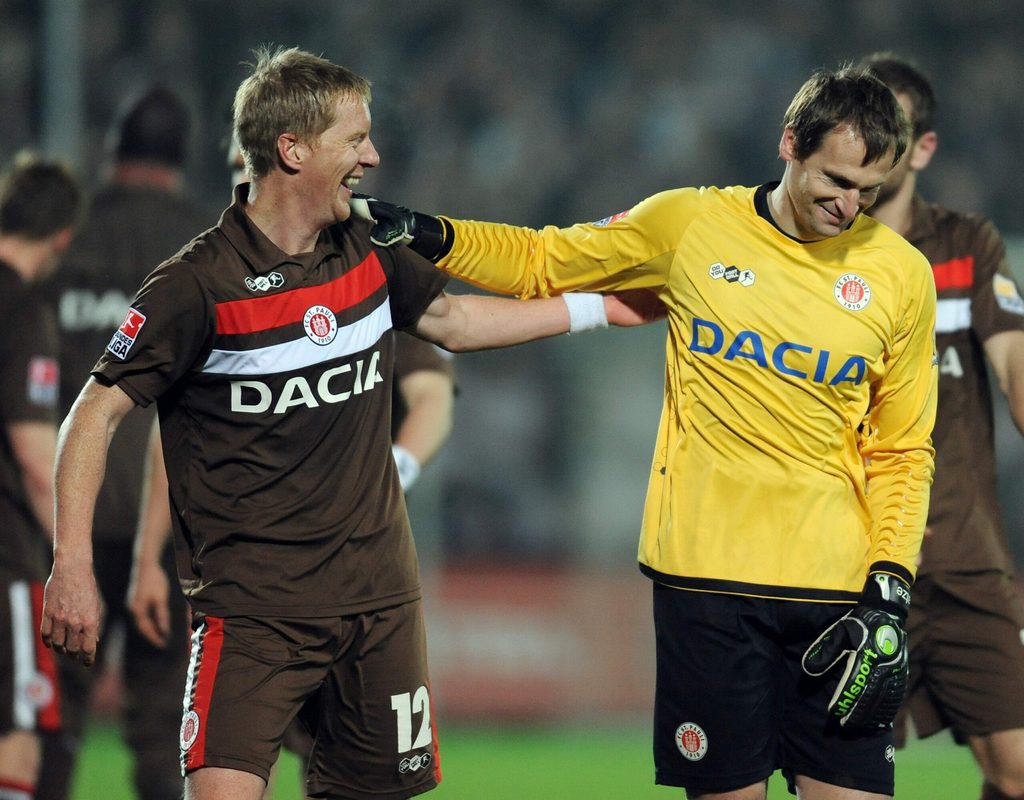 Kennen sich lange und gut: Timo Schultz (l.) und Mathias Hain (hier im Jahr 2010)