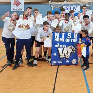 Hamburger U16 Basketball Mannschaft micht europäische Liga auf