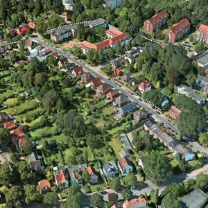 3D-Bild der Wohnsiedlung in Fuhlsbüttel