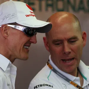 Jock Clear und Michael Schumacher
