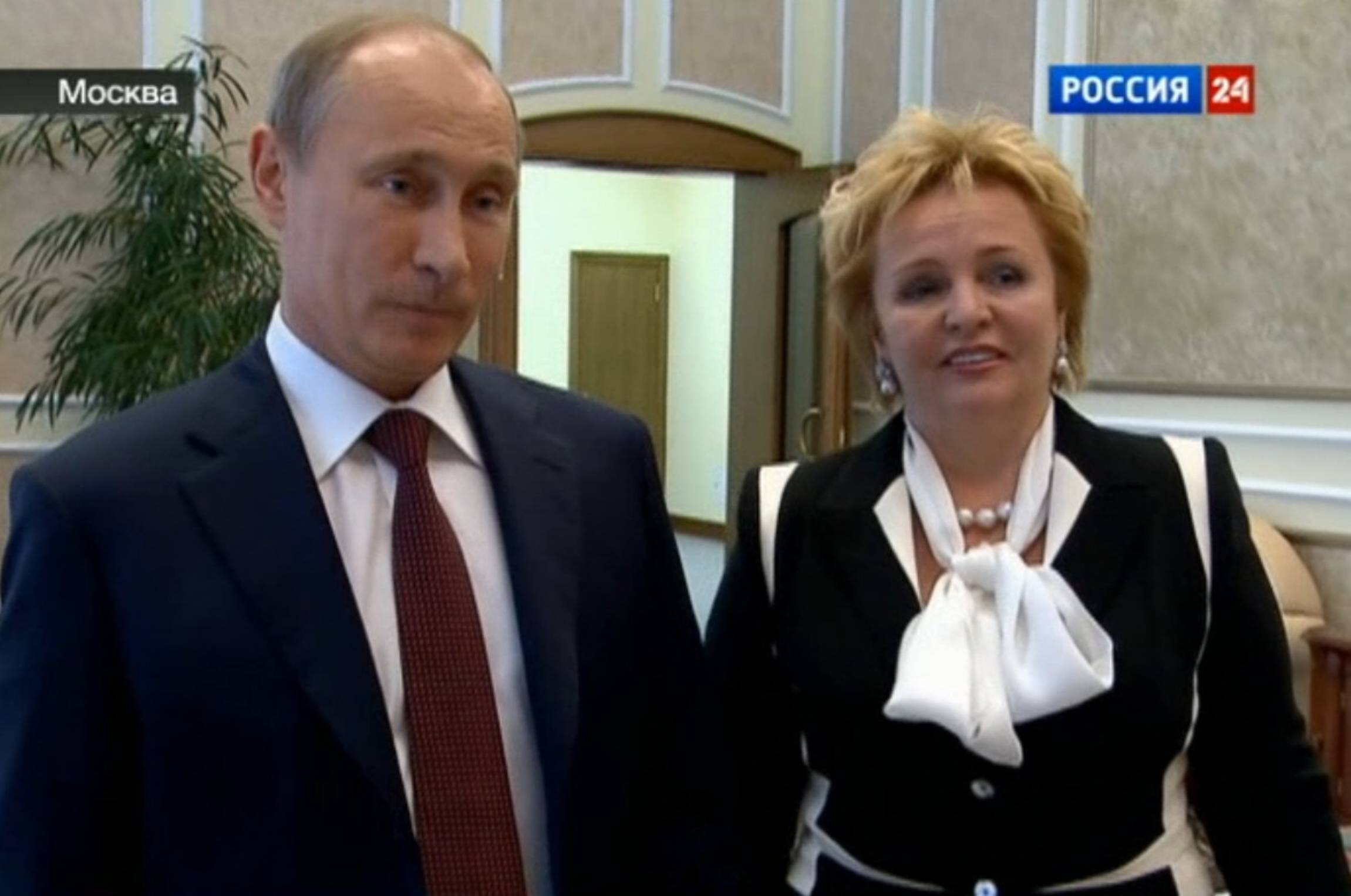 Wladimir Putin und seine Ex-Frau Ljudmila 2013