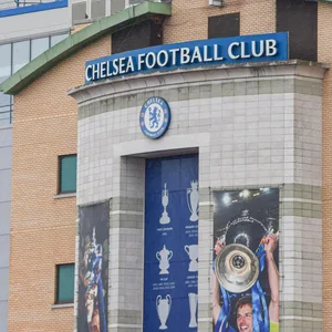 EIngang zum Stadion Stamford Bridge des FC Chelsea