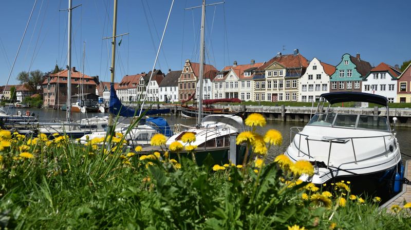 Hafen von Glückstadt