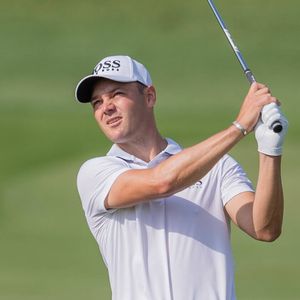 Deutscher Golfspieler Martin Kaymer bei der DP Worldtour in Dubai