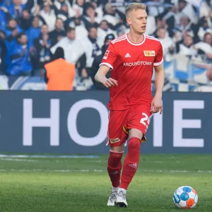 Union Berlins Abwehrspieler Timo Baumgartl