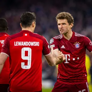 Robert Lewandowski und Thomas Müller