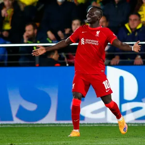 Sadio Mané jubelt für den FC Liverpool