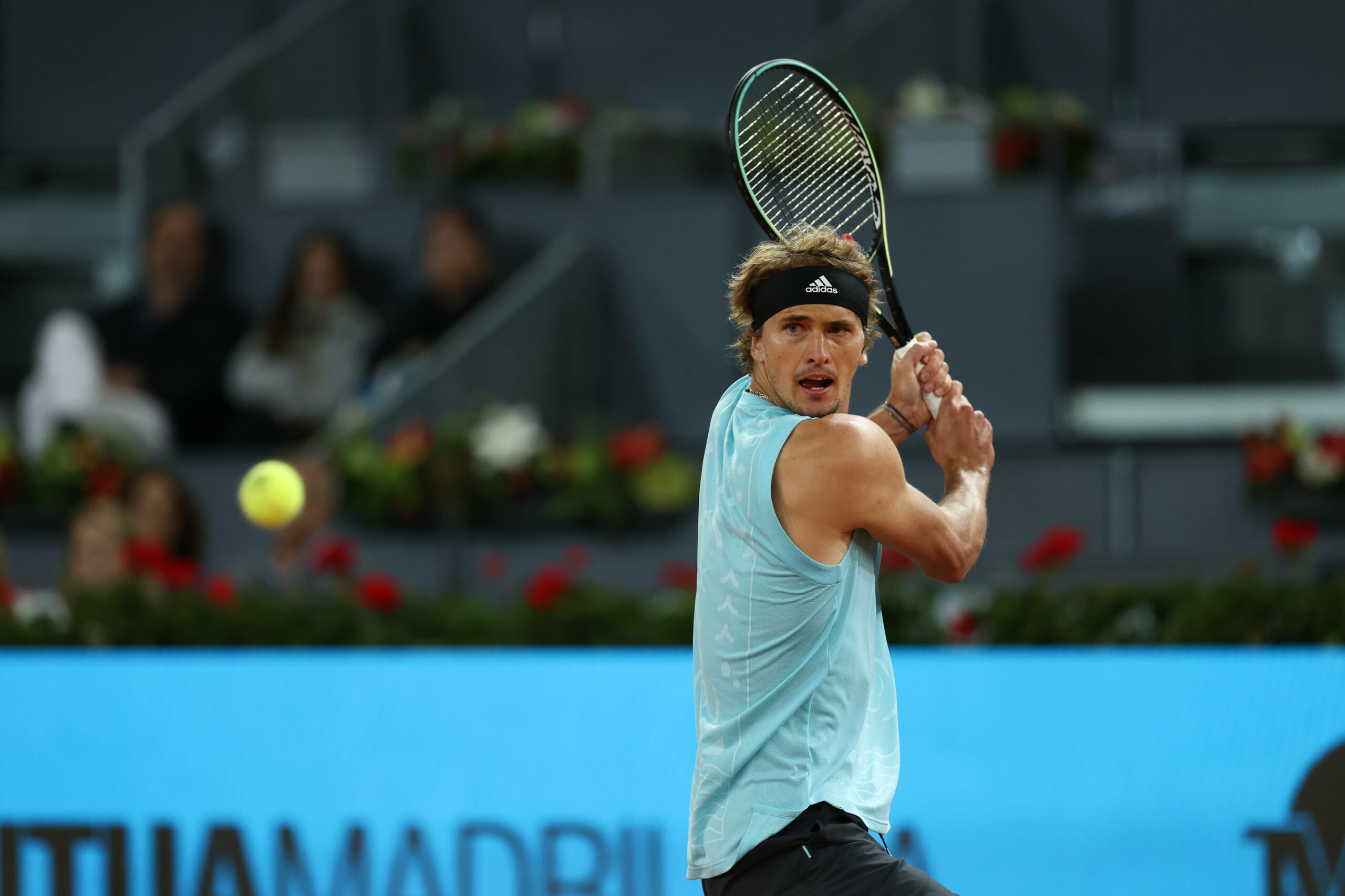 Alexander Zverev in Aktion