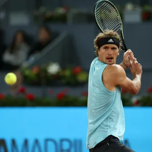 Alexander Zverev in Aktion