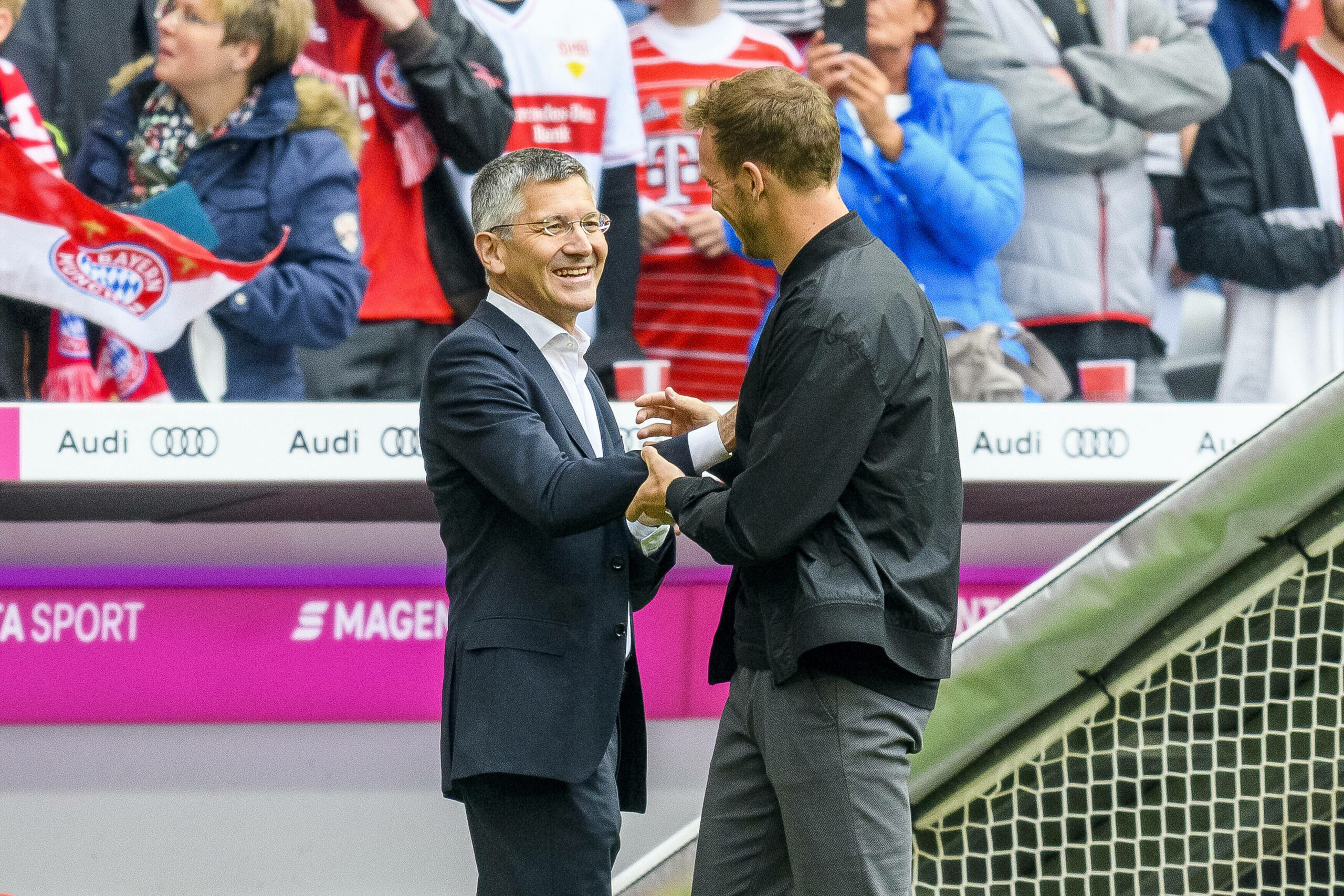 Bayern-Boss Hainer ist zufrieden mit der Entwicklung von Julian Nagelsmann