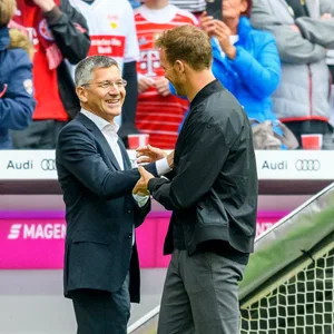 Bayern-Boss Hainer ist zufrieden mit der Entwicklung von Julian Nagelsmann