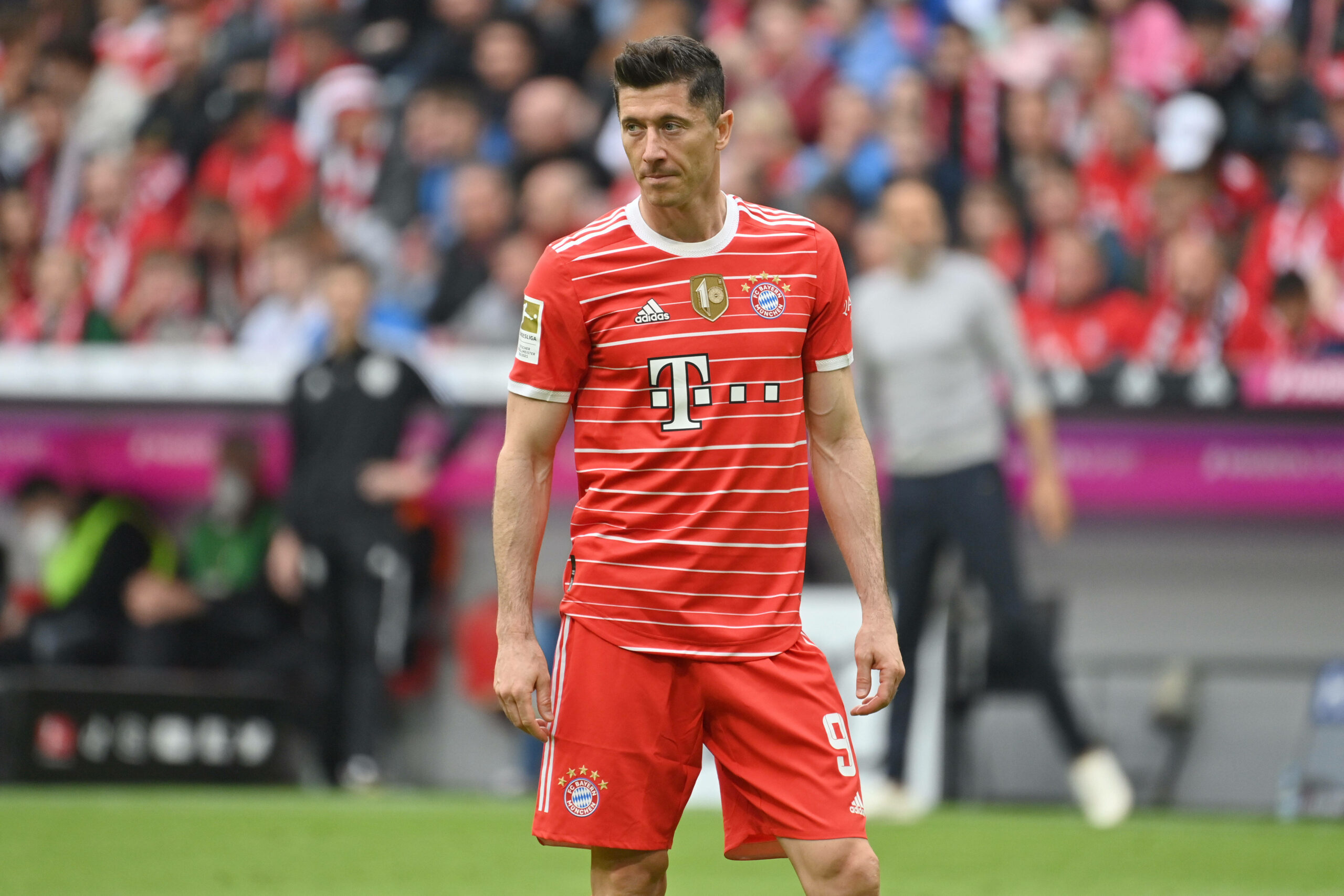 Nahaufnahme von Robert Lewandowski