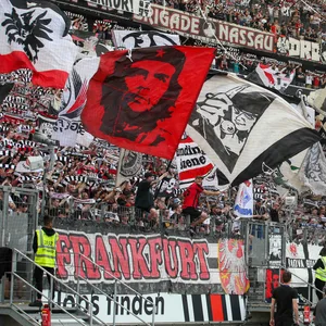 Fankurve von Eintracht Frankfurt