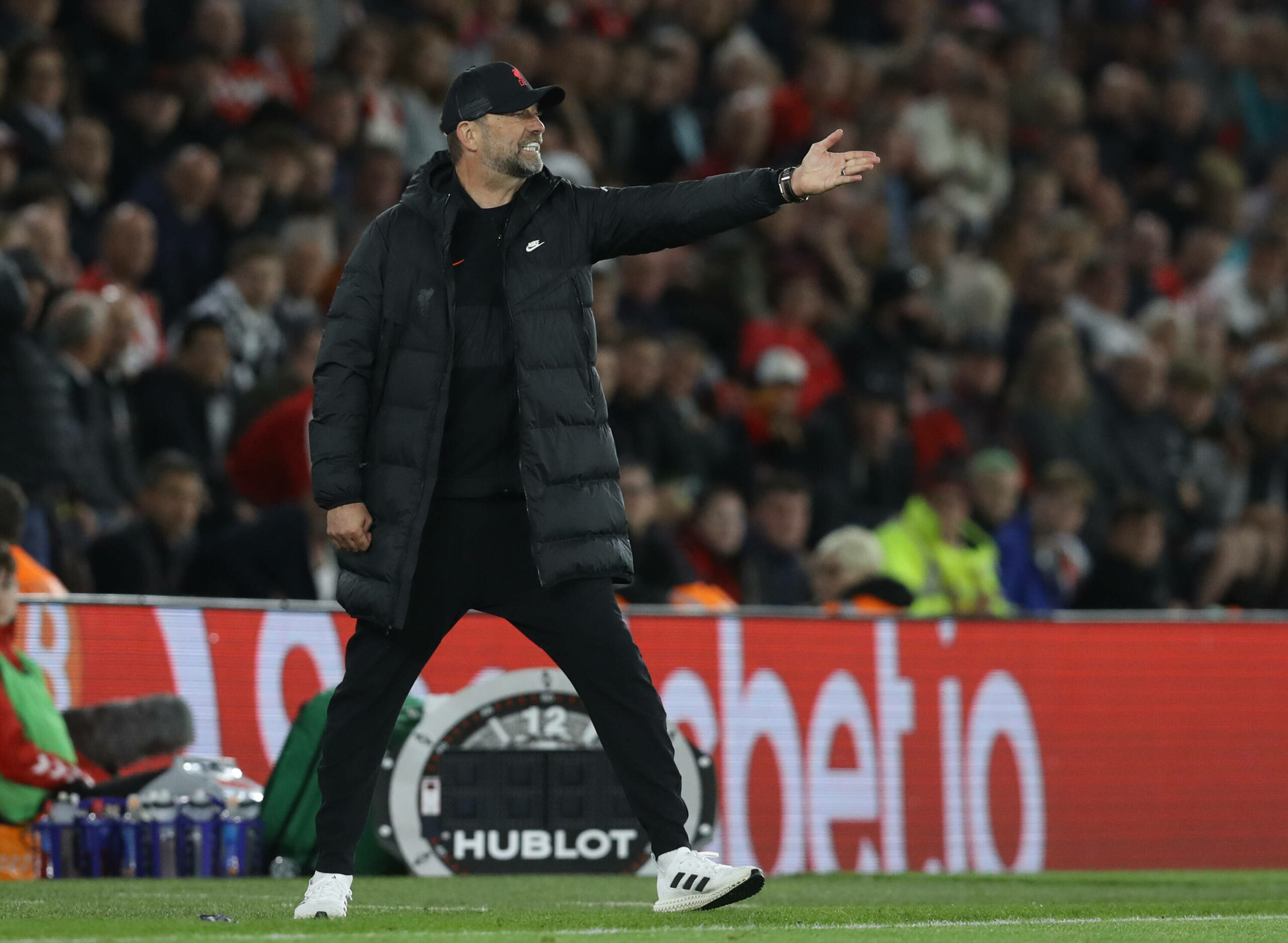 Liverpool-Trainer Jürgen Klopp beim wichtigen 2:1 Sieg über Southampton
