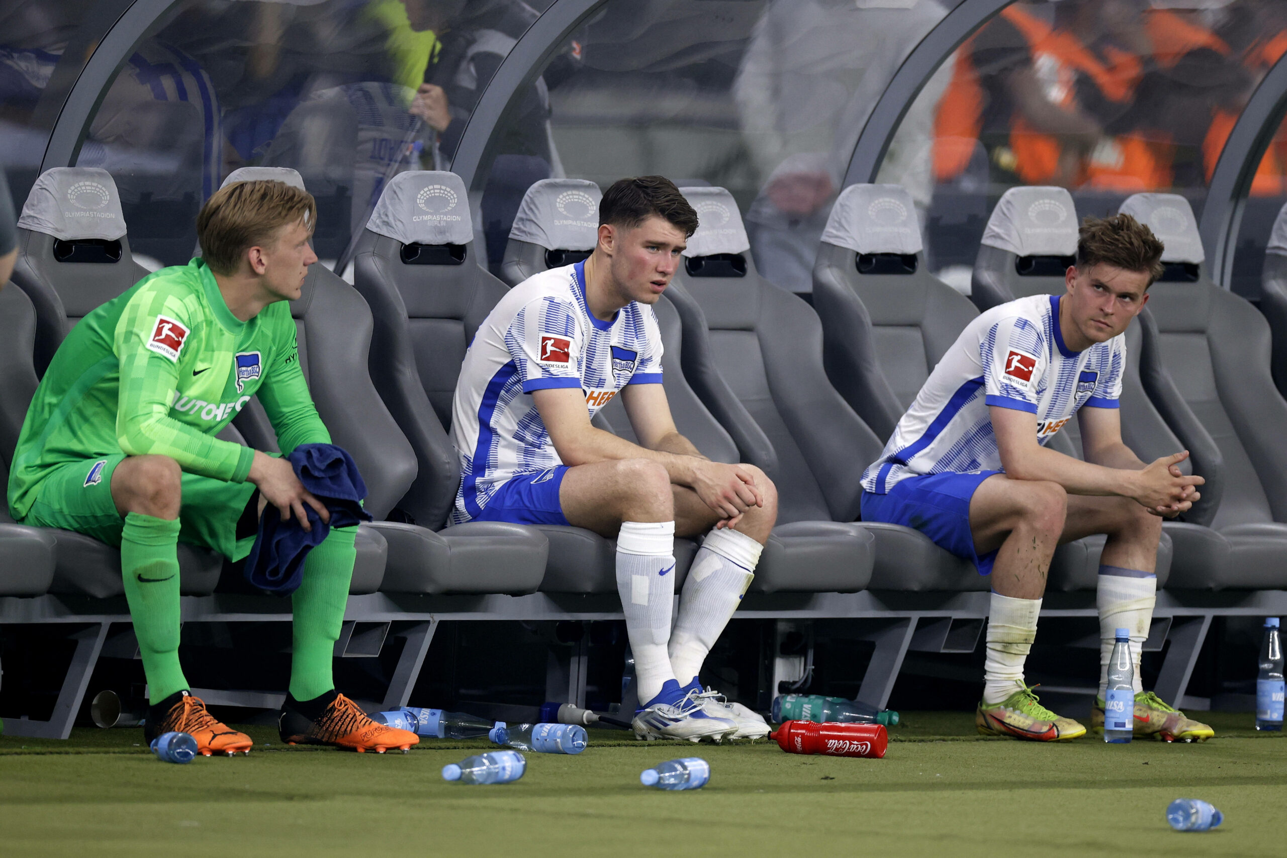 Große Enttäuschung bei den Profis von Hertha BSC