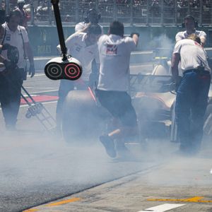 Im Training zum Grand Prix von Katalonien fing der Wagen von Mick Schumacher Feuer.