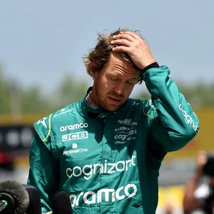 Sebastian Vettel wurde nach dem Rennen in Barcelona bestohlen.