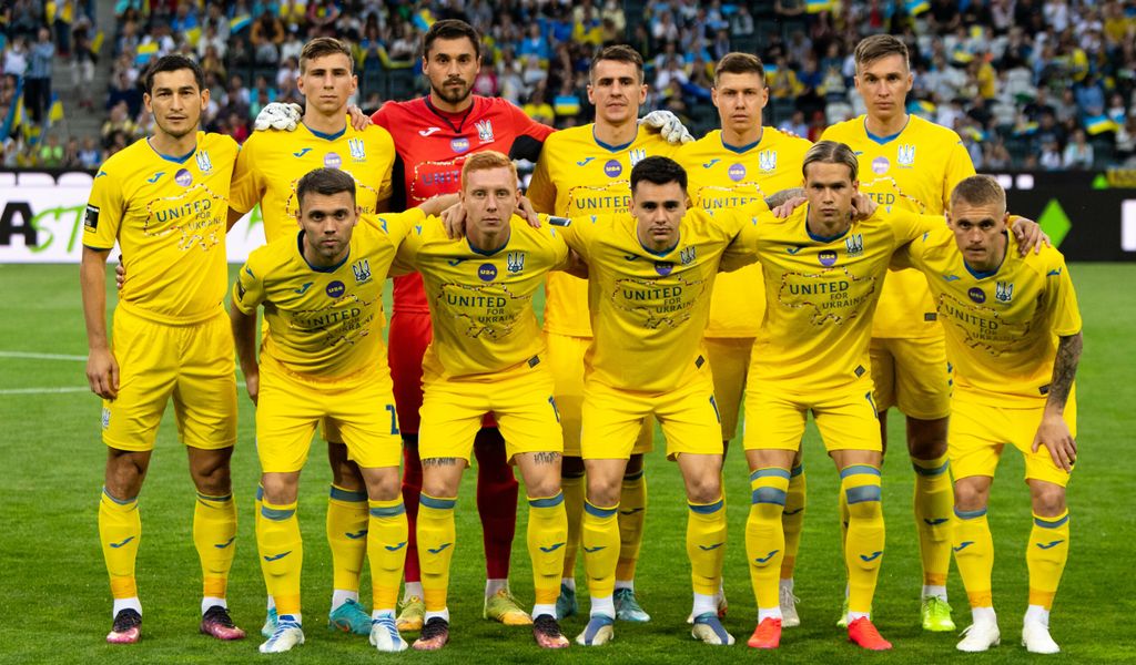 Die Nationalmannschaft der Ukraine